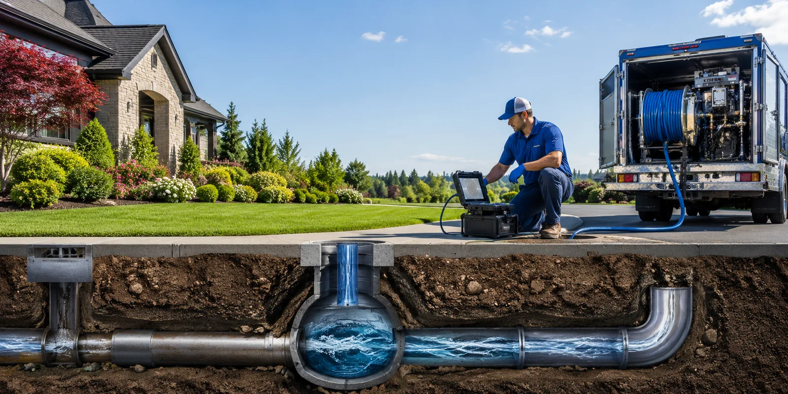 Drainage restoration information for Hollenberg, KS